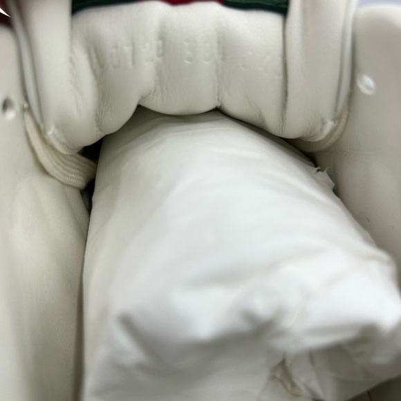 Women's Gucci, Re-web leather sneakers white and pink size 38.5 made in Italy - Picture 8 of 11